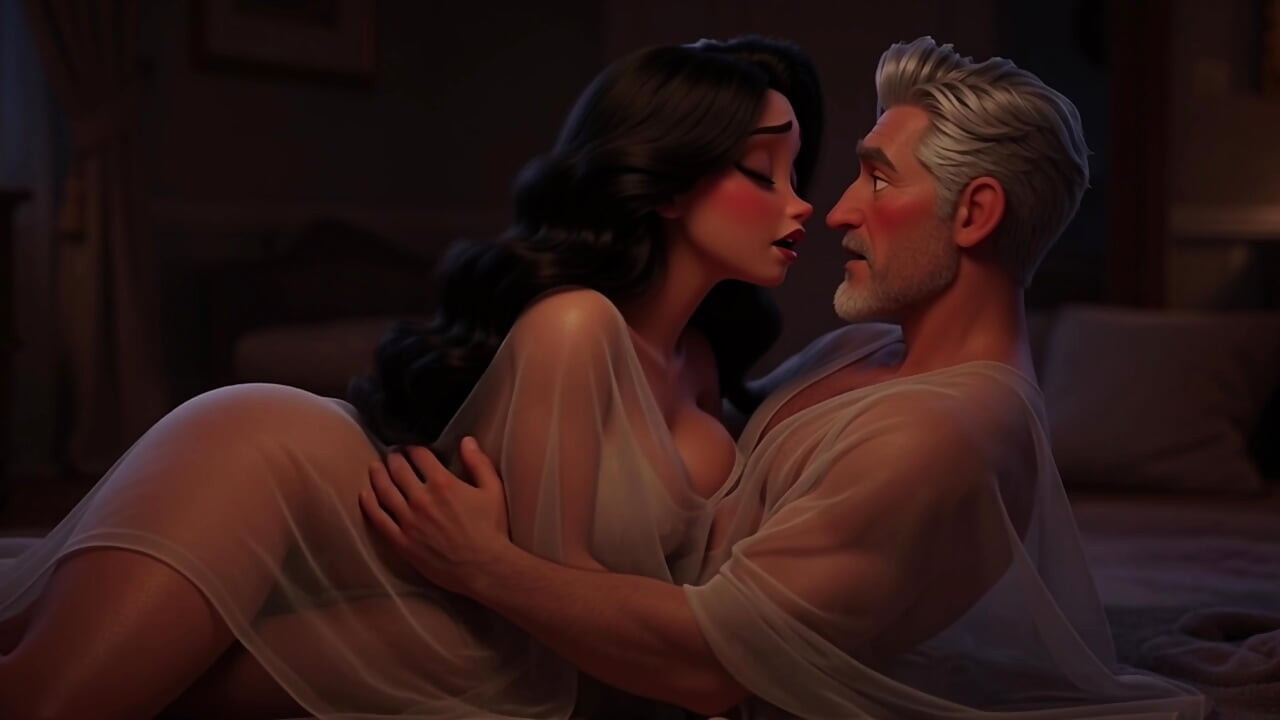 She really liked the plumber, she secretly jerked off to him, and then had sex with him