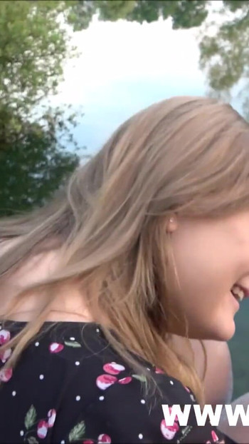 Must-see moment from "Spontaneous outdoor quickie at the lake! HAVE I BEEN RECOGNIZED?"