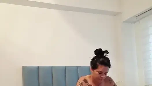 He Craved My Big Tits While I Was Cleaning, so I Obliged