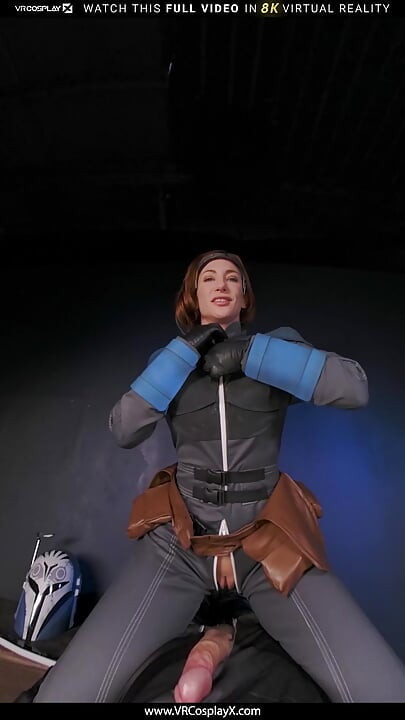 VRCosplayX Sophie Locke как Бо Katan бросает вызов тебе, кто кончает первым будет править МАНДОЛОР, часть 1