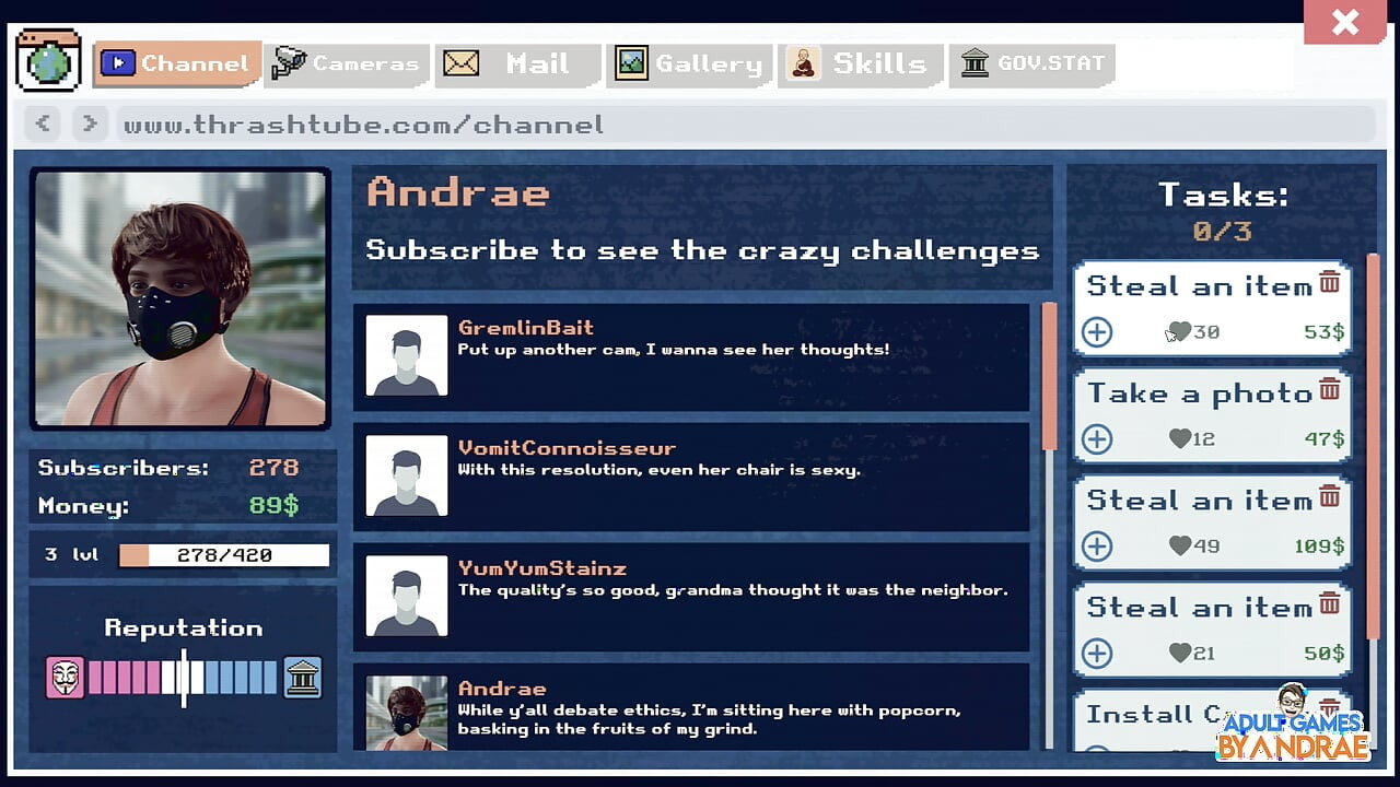 Ep2: Chloe Doing Jumping Jacks - My Sexy Neighbour 2 (rozgrywka)