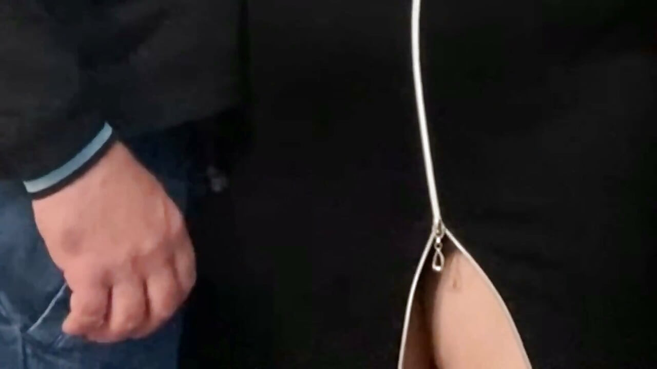 Strange Perv Fingering My Pussy
