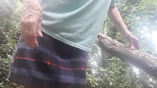 Sessiz pazar sabahı. açık havada