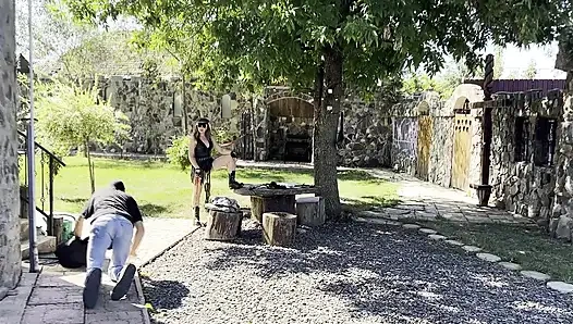 48 hours of slavery - Slave arrived to my Castle