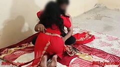 Soție indiancă proaspăt căsătorită futută de iubitul ei cu sunet hindi clar