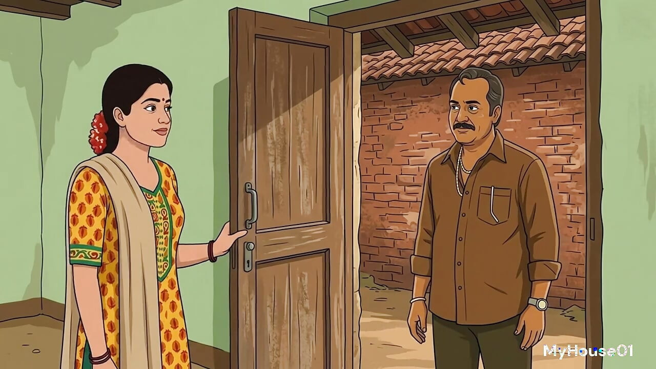 Indian villege women romantic video in their home cartoon video