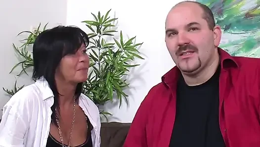 Two Big Cocks for a Horny, Mature Housewife with a Cock-hungry Pussy