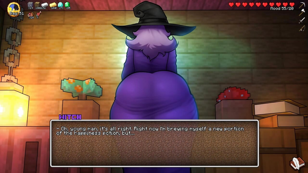 Minecraft Napaljeni zanat - 16. dio - Napaljena vještica puši kurac od Loveskysanhentai