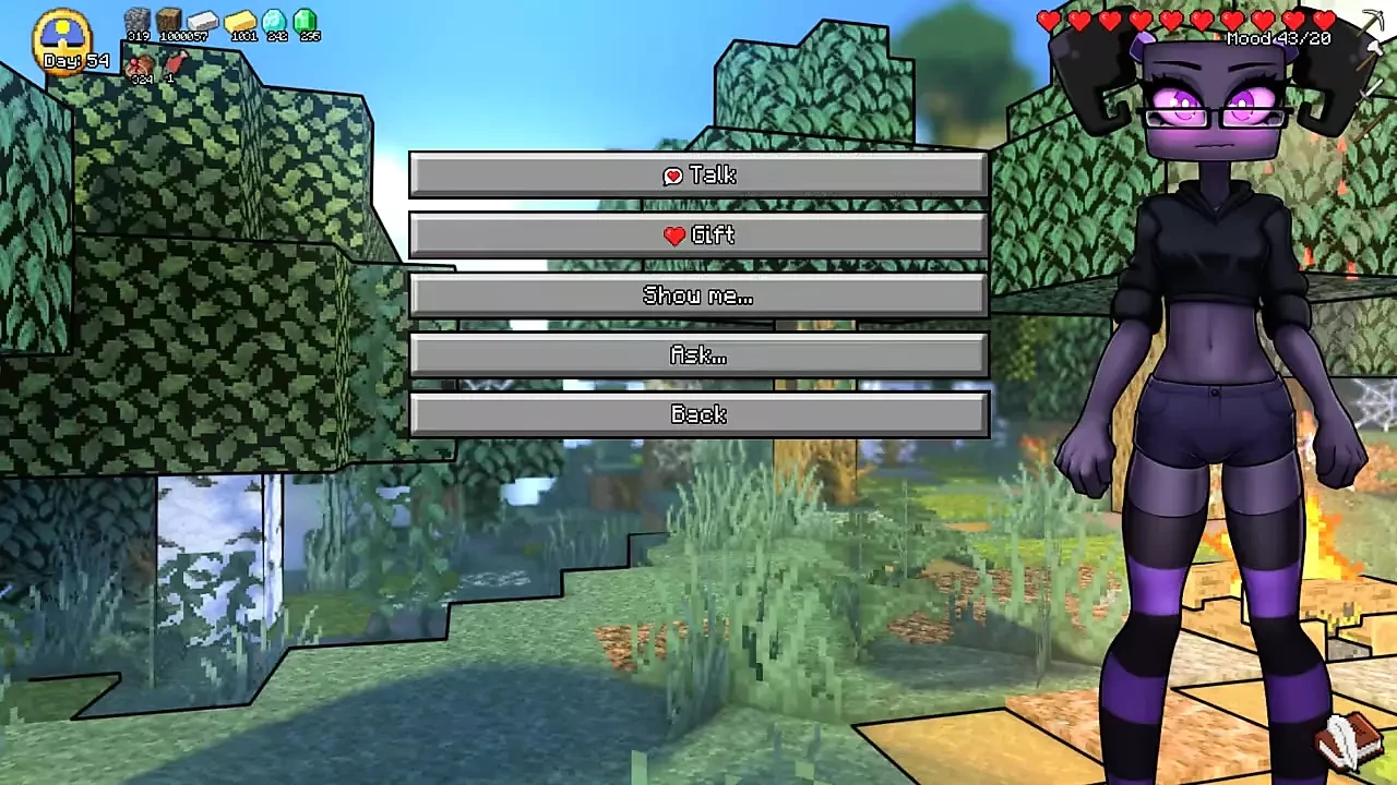 Minecraft Horny Craft - Parte 18 - Anal Bends para Endergirl por Loveskysanhentai