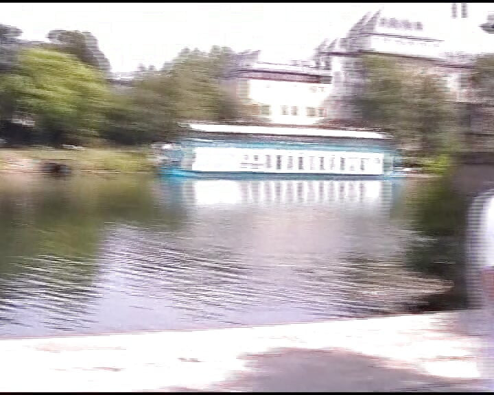 Stunning German slut fucked on the bridge