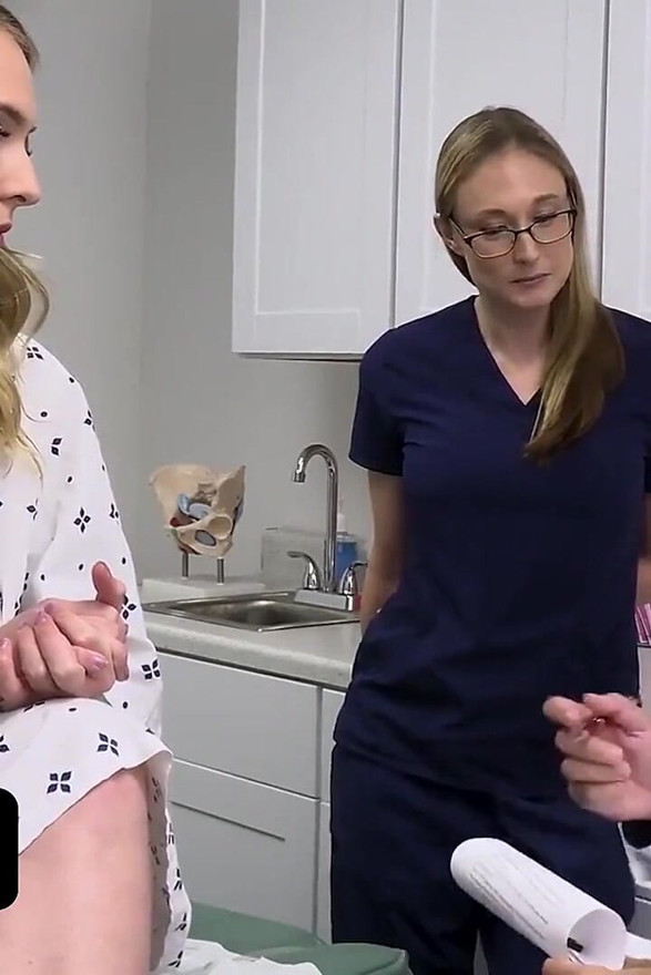 Doctor Tests Surrogate Teen’s Fertility by Pounding Her Little Hole as Hard as He Can