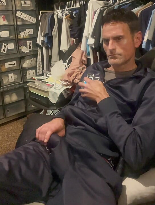 Mike masturbating again