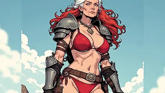 Anime Style Sexy Warrior MILFs