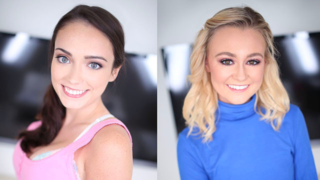 ASHLY ANDERSON & KENZIE KAI SHOW OFF COCKSUCKING SKILLS