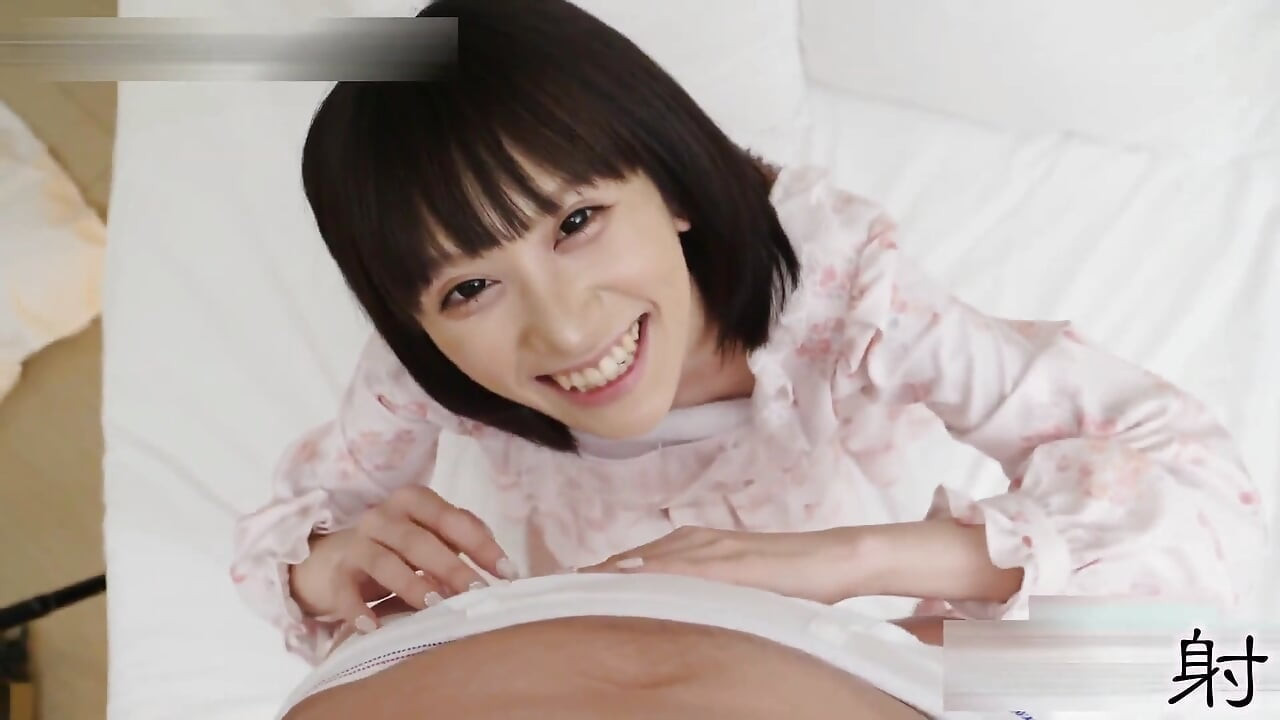섹시한 아시아인 0438. 섹시한 갈색 머리의 POV 펠라