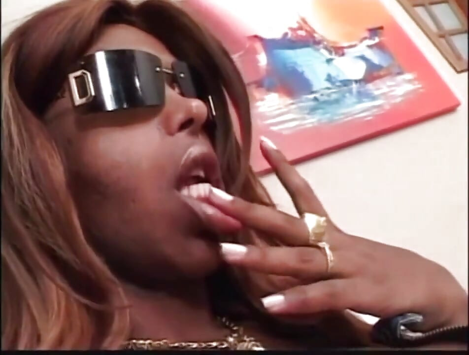 Black and white big black trans woman in the guy ass