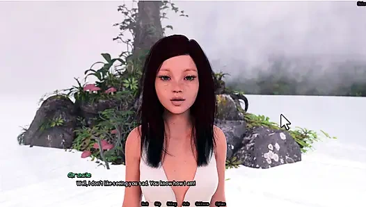 Cahaya #11, fingering memekku sendiri di hutan