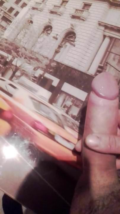 Wanking big cock