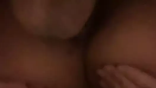 Wife squirts on new cock