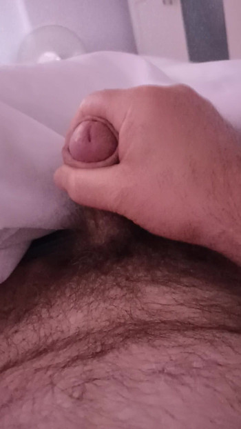 Early morning wank.