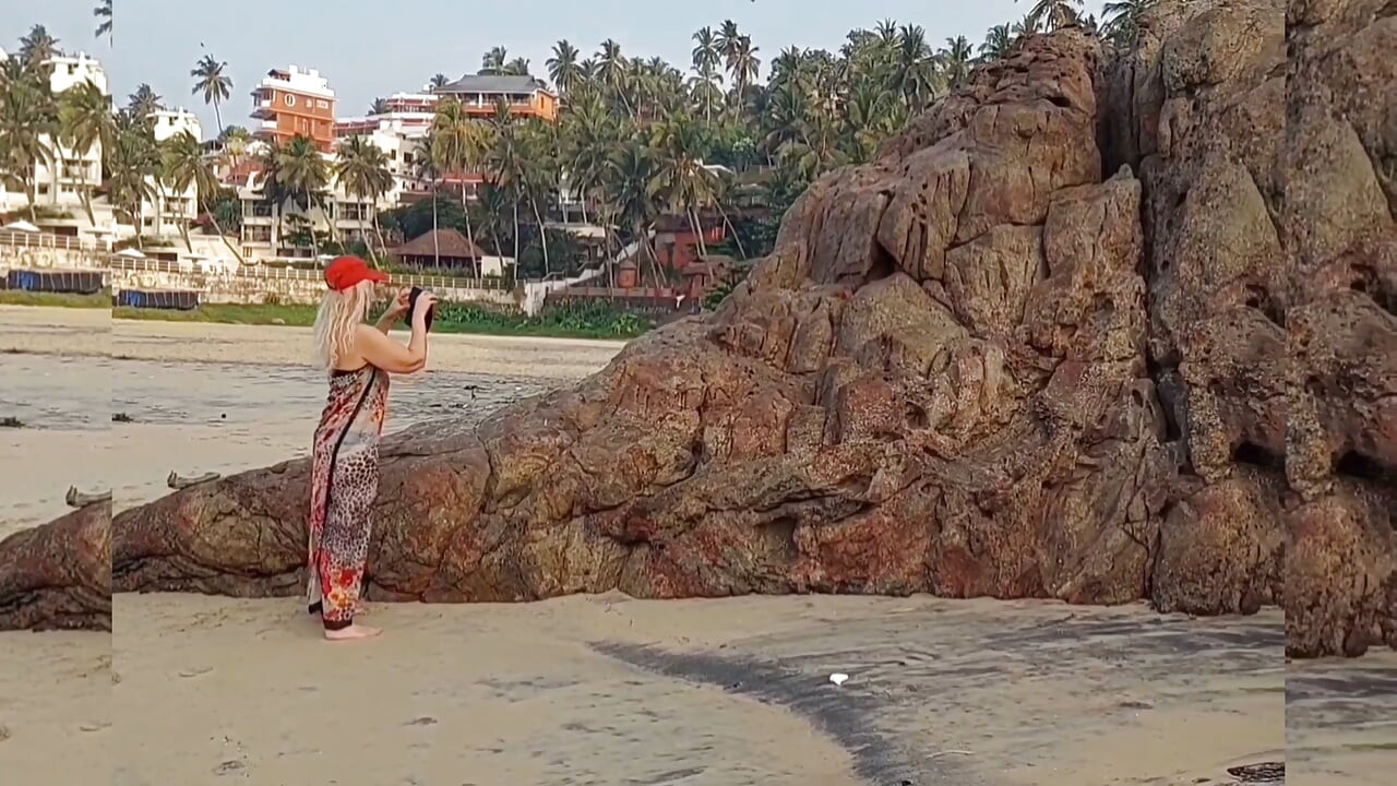 Beautiful Blonde Mature Wife Enjoys Her Day