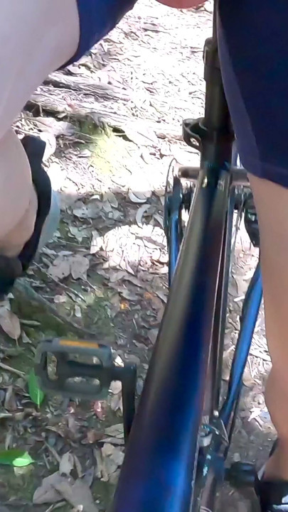 Riding a long bike ride with my cock flashing in a exhibitionist dare | Clip 1