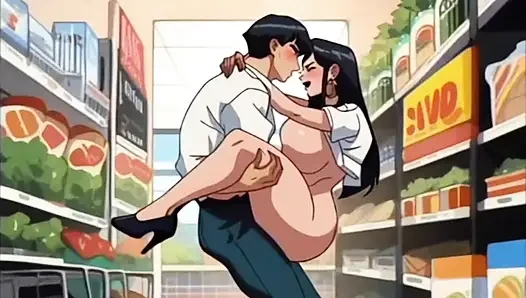 Seks di supermarket di tahun 90-an