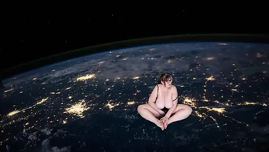 Dev Kadın Boşalıyor Ve Evrenden Daha Büyük Büyüyor