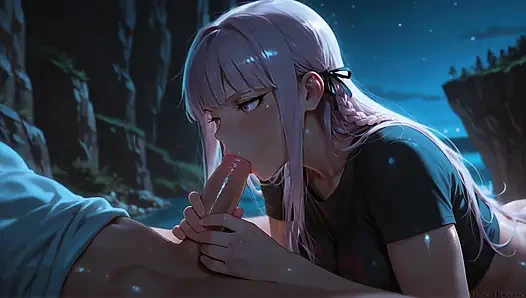 Moonlit Соблазнение: Ночь его большой член стал моим звездным небом и заполнил мою тугую задницу спермой - ATKINS HEAVEN