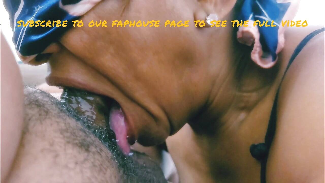 Nice and deep blowjob