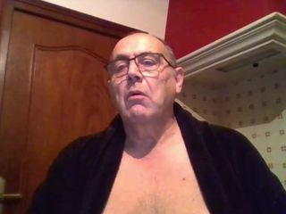 El abuelo Cum en webcam