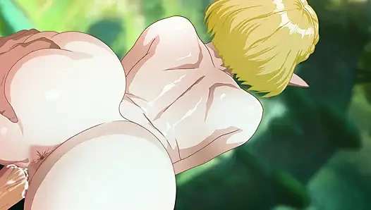 The Legend of Zelda. Link and Zelda Hentai Parody