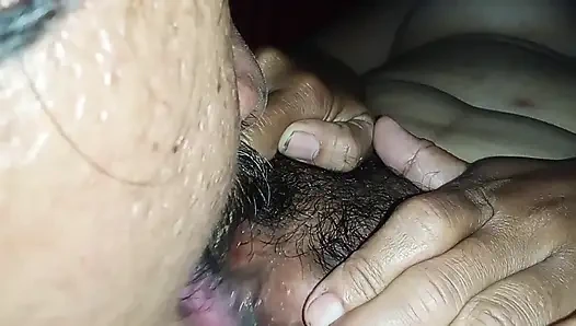 Licking pussy until squirting