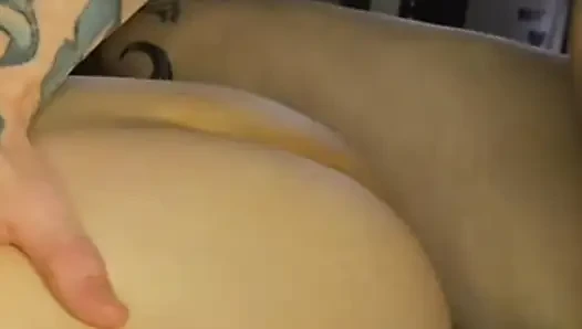 Real amateur couple doggy style