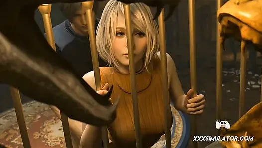 Leon Rescues ashley mit Ada (voll)