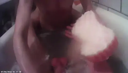 Blowjob in the Bathroom From a Beautiful Girl