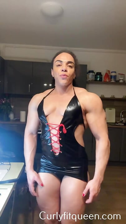 My arms are finally getting as big as my desire for your worship!