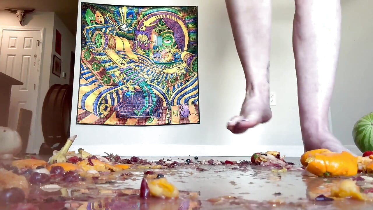 Size 16 Foot Crush W Fruit by 67 Goddess