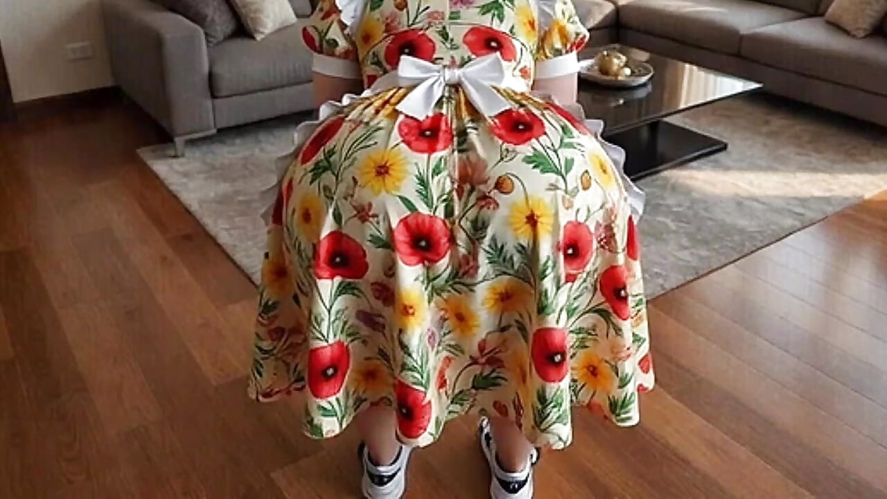 big butt in the dress