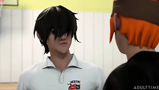 Хентай секс-школа эпизод 3 - хентай студент вылизывает идеальную киску своего учителя, пока она не испытывает оргазма!