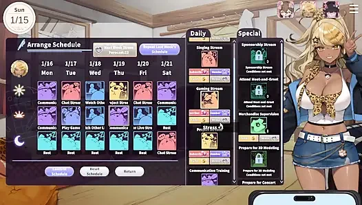 1 V-Lover Playthrough. Lovely Women And Nice Art Style.