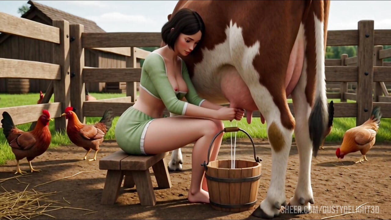 Dawn's Gentle Harvest – Scandinavian Peasant Wife Awaits Her Love (Created by AI)