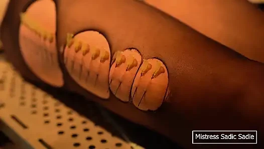 Needle Bondage and CBT