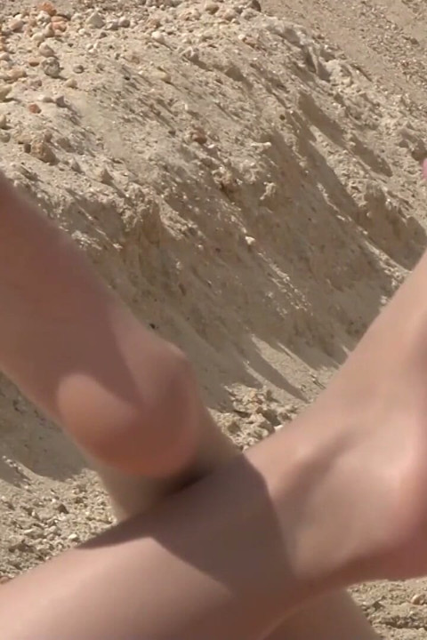 Smoking Mistress Shows Her Feet
