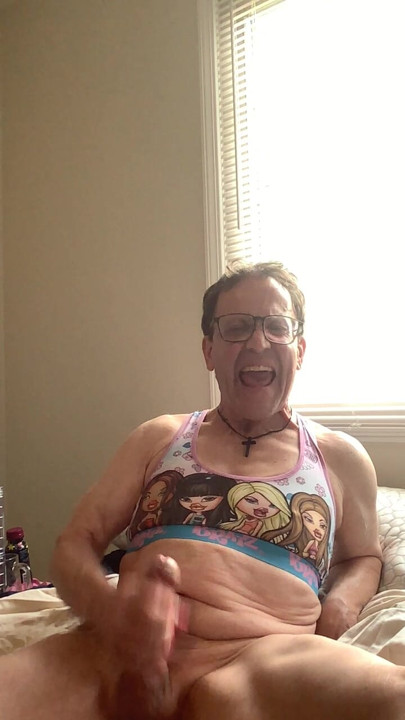 Jerking off as hard as I get