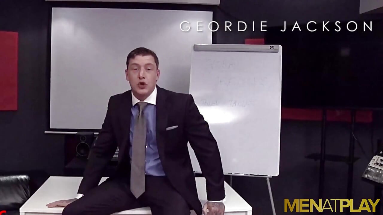 MENATPLAY Colleagues Geordie Jackson and Klein Kerr ass fuck