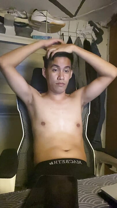 confident model after dark
