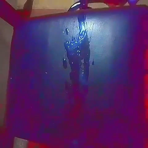 Mi acabada de hoy (my cumshot on chair)