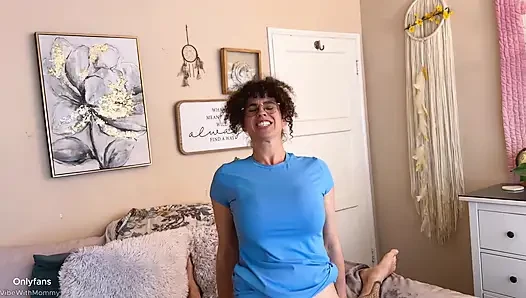 Stepmom's Least Proud Moment - Huge Tits Riding StepSon to Creampie