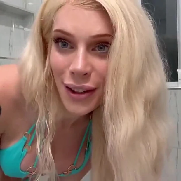 Trans Bimbo Asks You to Watch Her Shower & Jerkoff Rp Solo